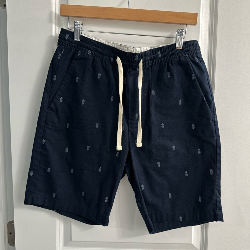 Banana Republic Dark Blue Casual Shorts